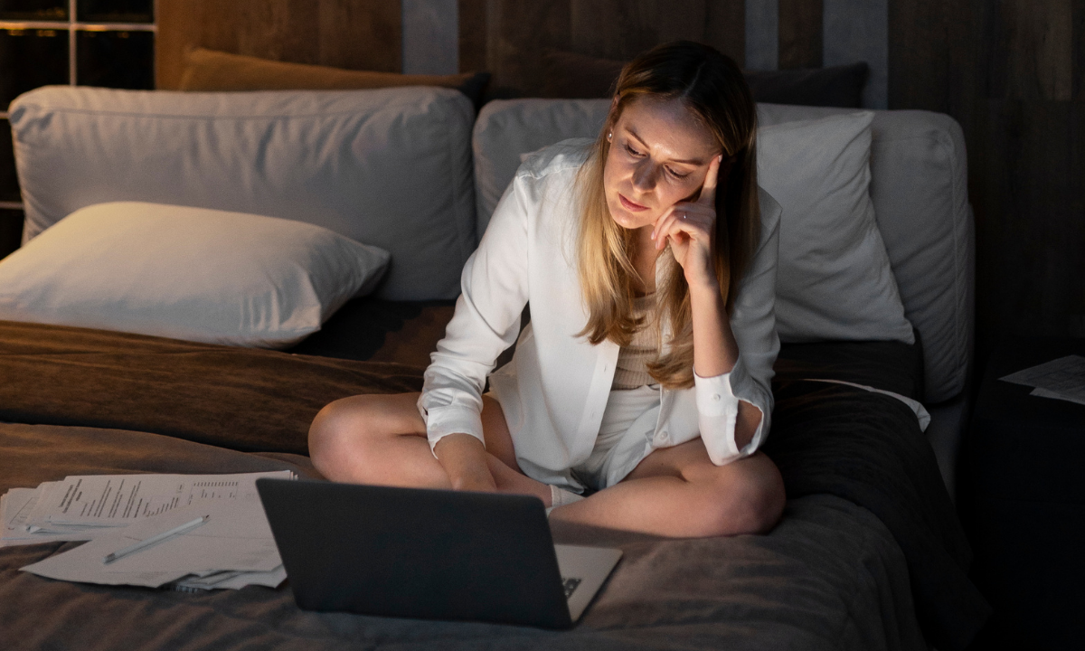 Working from home doesn’t guarantee good sleep.