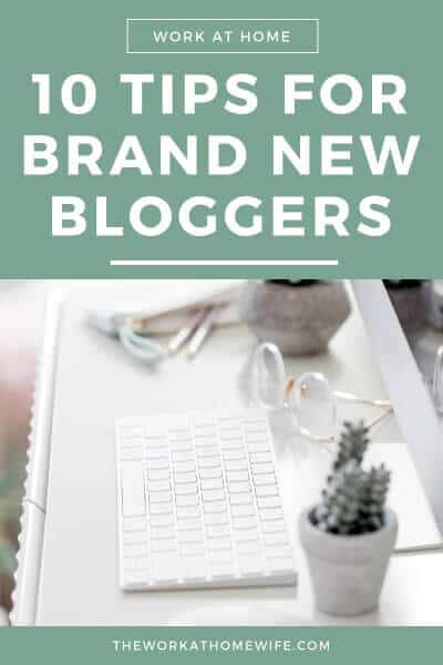 Here are some new tips from bloggers to help you get started on the right foot.  Building your blog on a firm foundation can guarantee success for years to come.  #blogging #blogtips #newblogger