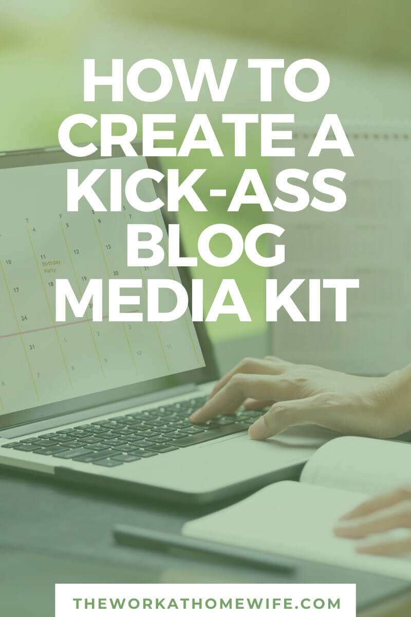 Even with no design skills, you can still present a beautiful blog media kit to sponsors. 