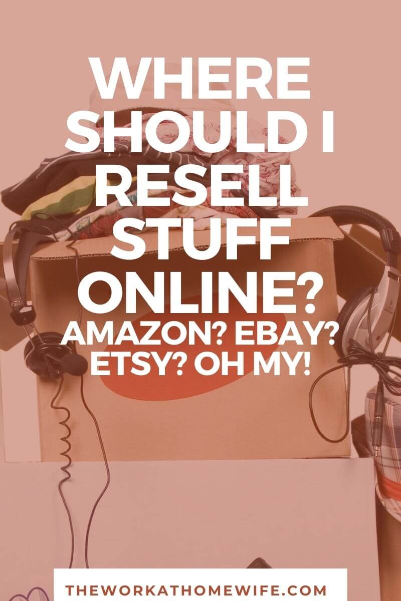 Top sellers weigh in on the best places to resell stuff online. What's your preferred platform; Amazon, eBay, Etsy?