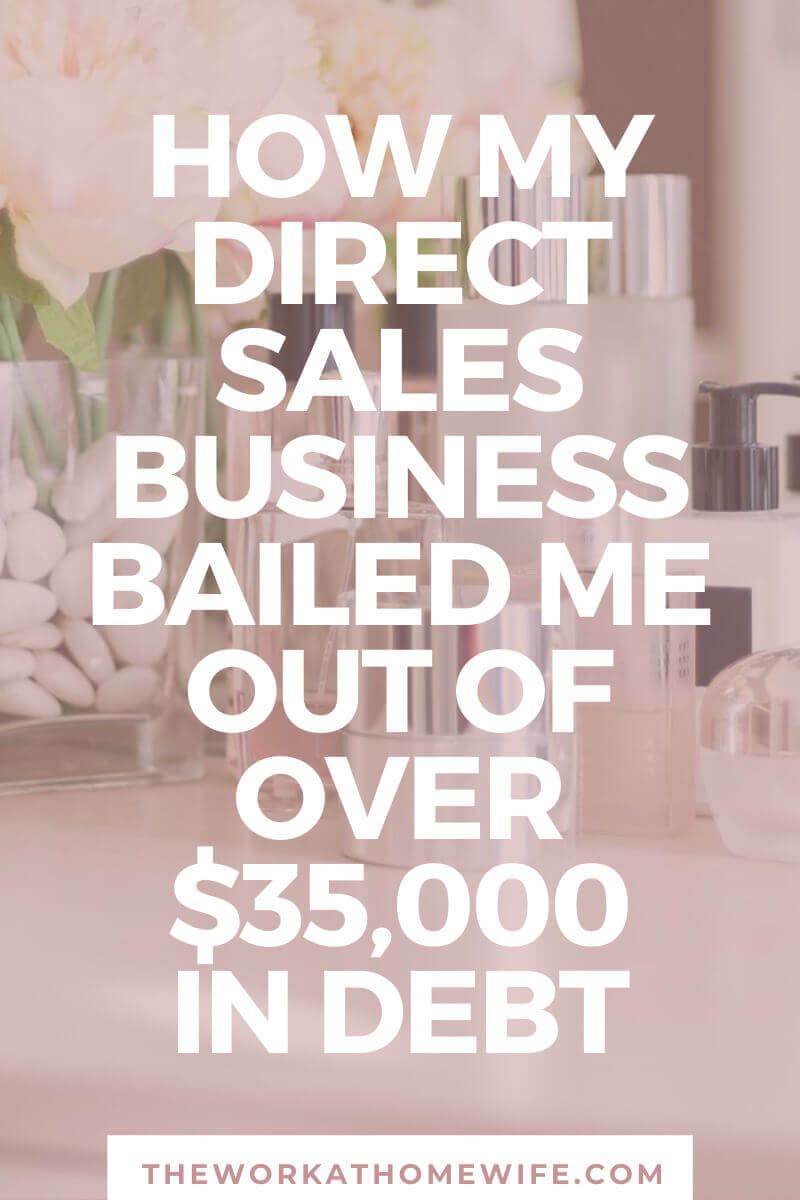 Great story of how a woman started a direct selling business to get her family out of debt