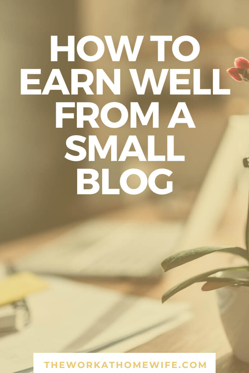 Great tips for making more money with a small blog