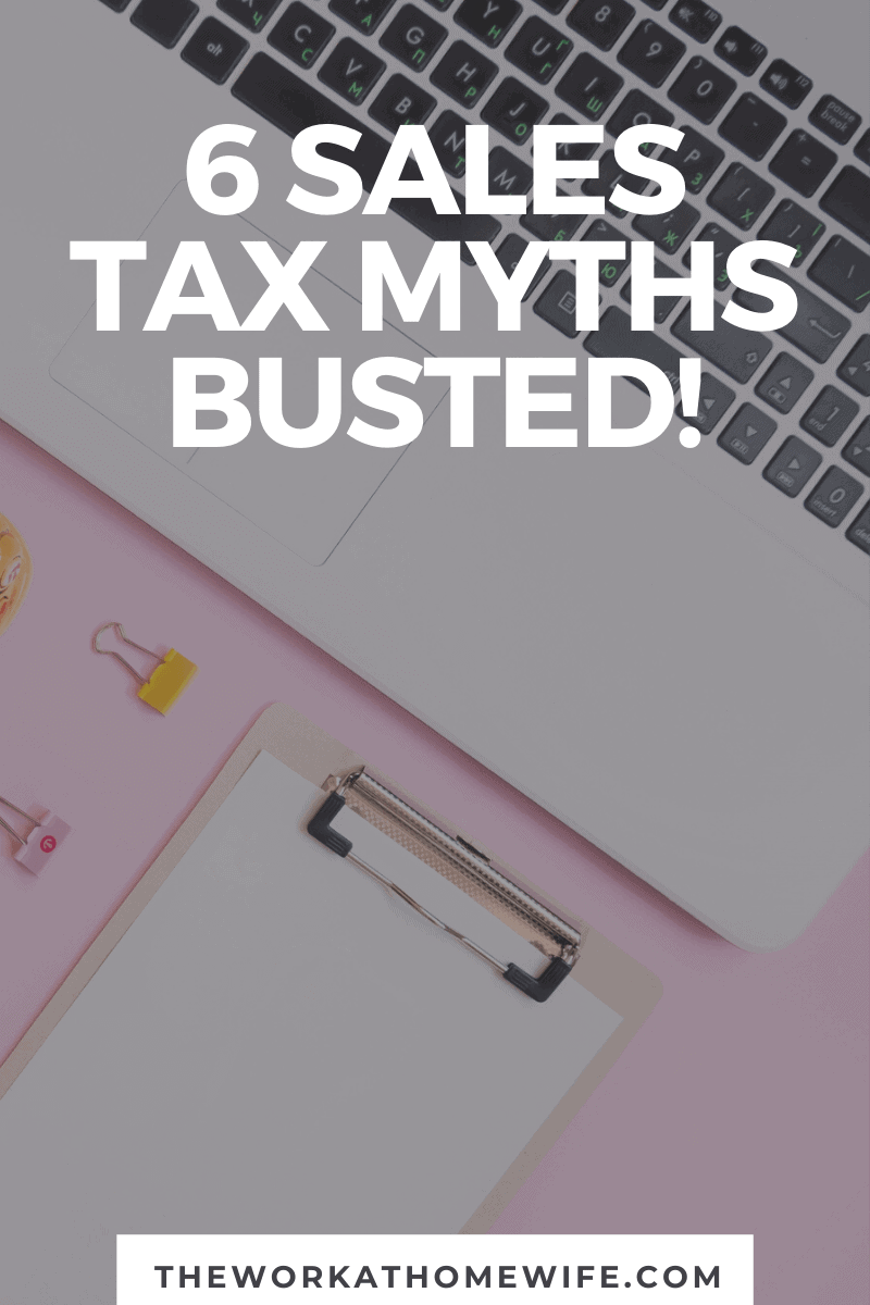 There is no owner's manual when you start a business.  This is especially true of sales tax.  Today, we'll cover the most common sales tax myths!