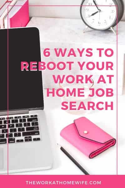 Online job search got you down? You can get your work-from-home job search back on track and find the perfect position. Here are six tips to help you recover emotionally and reboot. #workfromhome #workathomejobs #makemoneyonline