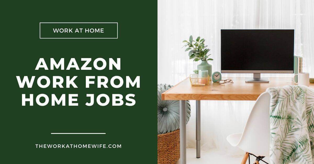jobs for me online from home amazon