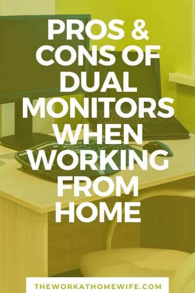Have you wondered if there were enough benefits of dual monitors when working from home to warrant the cost? Here are a few pros and cons to consider. 
