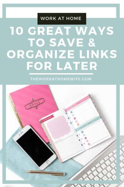 Here are 10 of the best bookmark managers, both free and paid, that you can start using right away to save & organize links for later. #organization #blogging #homebusiness