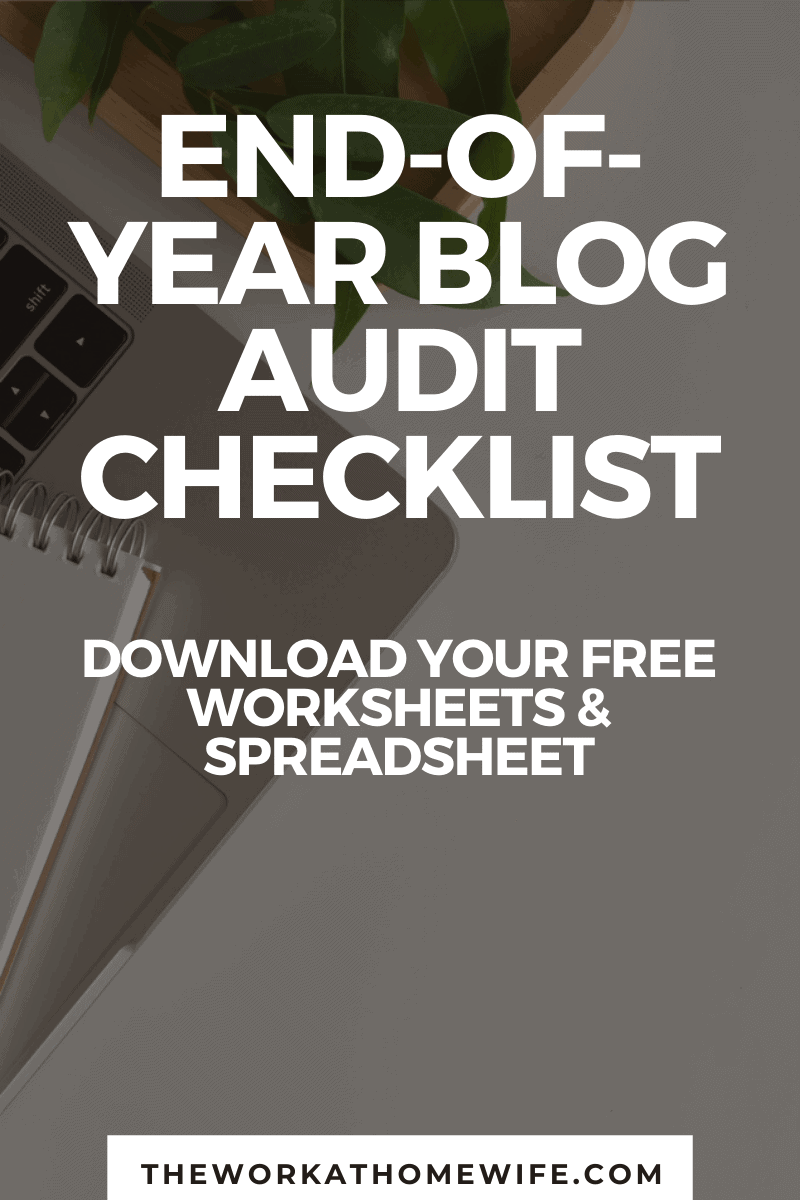 As the year comes to a close, this is a great time to look at your overall blogging trends, identify holes in your bucket and make a plan for the new year with this free end-of-year blog audit checklist. 