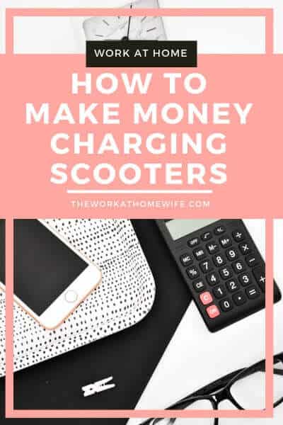 Easily accessible electric scooter rentals are popping up in more and more cities. Read on for how you can get paid to charge scooters around town. #makemoney #workathome #extramoney