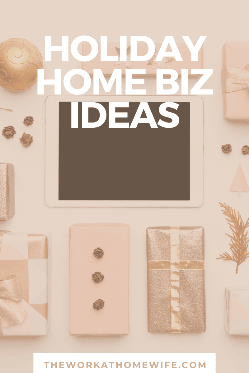 Here are 14 holiday home business ideas that allow you to leverage your skills to meet the unique needs of the holidays and then -- if you like it -- continue into the new year.