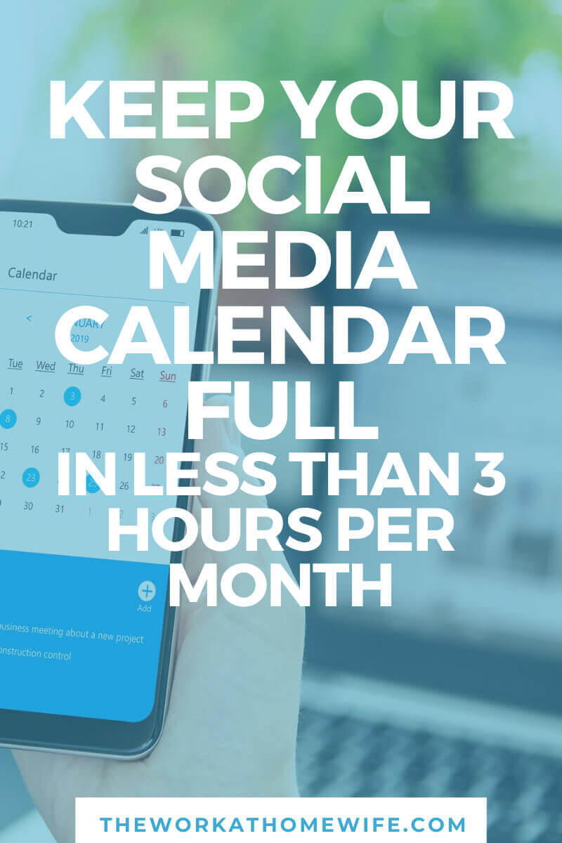 Here are the tasks and resources that have allowed me to get great results from social media while spending hours each month sourcing and updating the schedule.