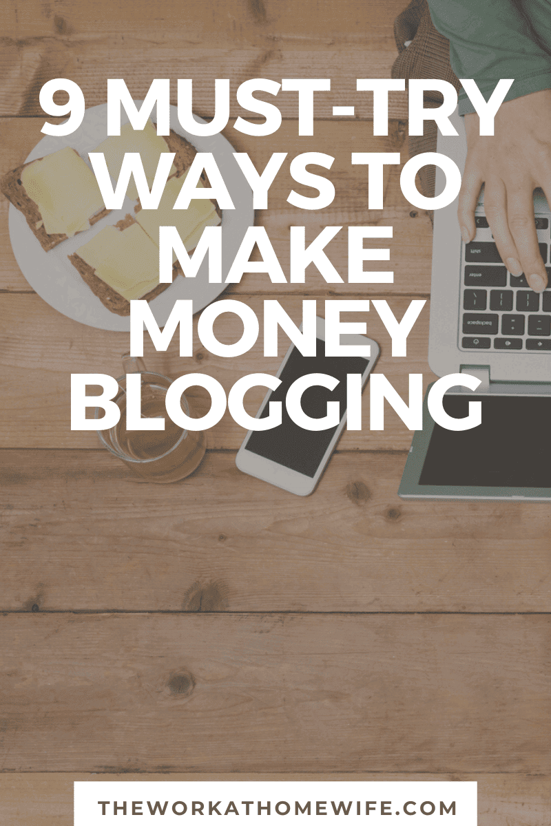 Isn't it time you learned how to make money blogging? You are providing a valuable service after all. You could be getting paid!