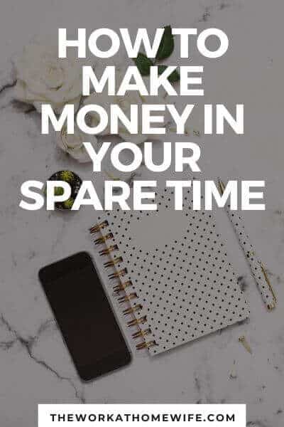 Are you ready to make money in your spare time? Here are some great ways to do it and still keep your sanity! #workfromhome #makemoney #onlinejobs