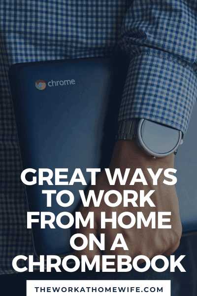 Have you invested in a Chromebook only to find your home work possibilities somewhat limited?  Here are some great ways to earn money on your favorite new laptop  #workathomejobs #workathome #hiring