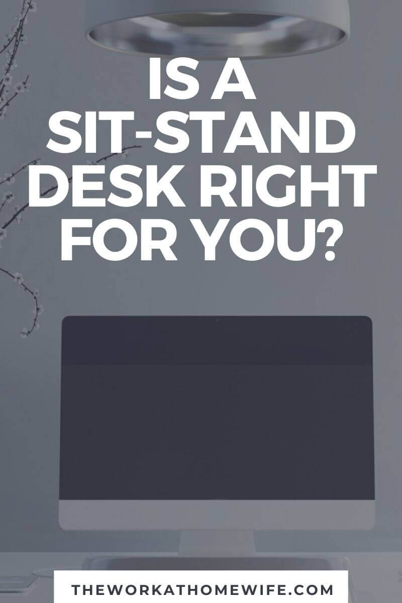 Are you still working with a sit-stand desk?  If you spend some time sitting at your computer every day, it's time to think about getting one.  Here's what to look for.