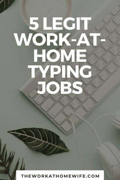 As you have good hearing or can handle data entry, there’s a typing job out there you can do from home. #workfromhome #jobs #workathomejobs
