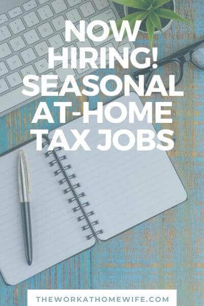 If you have customer service experience and would like to help people utilize software to prepare their taxes, check out these work-from-home tax jobs. No tax experience necessary!
