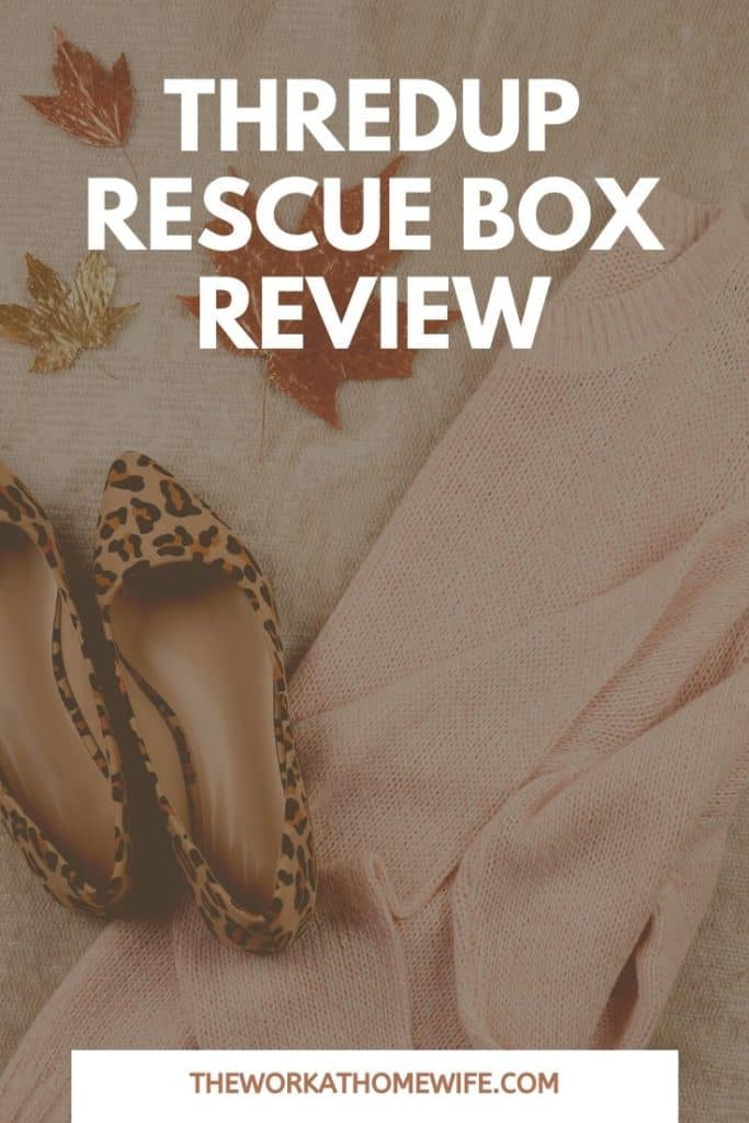 The Only ThredUp Rescue Box Review You'll Need in 2023