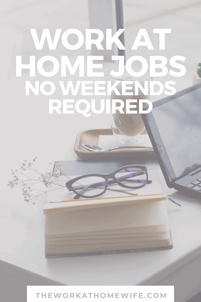 Many work-at-home jobs require you to be available to work nights and weekends.  But, what if you need a weekend off?  There is some great work to see here. 