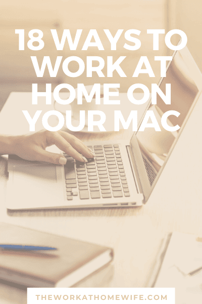 Great way to work from home on a Mac computer