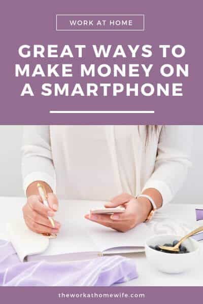 One of the most frequently asked questions from those new to my community is how can I work from my phone? Here are some great smartphone jobs. #workfromhome #makemoney #extramoney