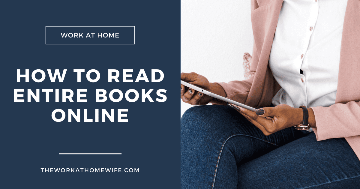10 Great Ways To Read Entire Books Online